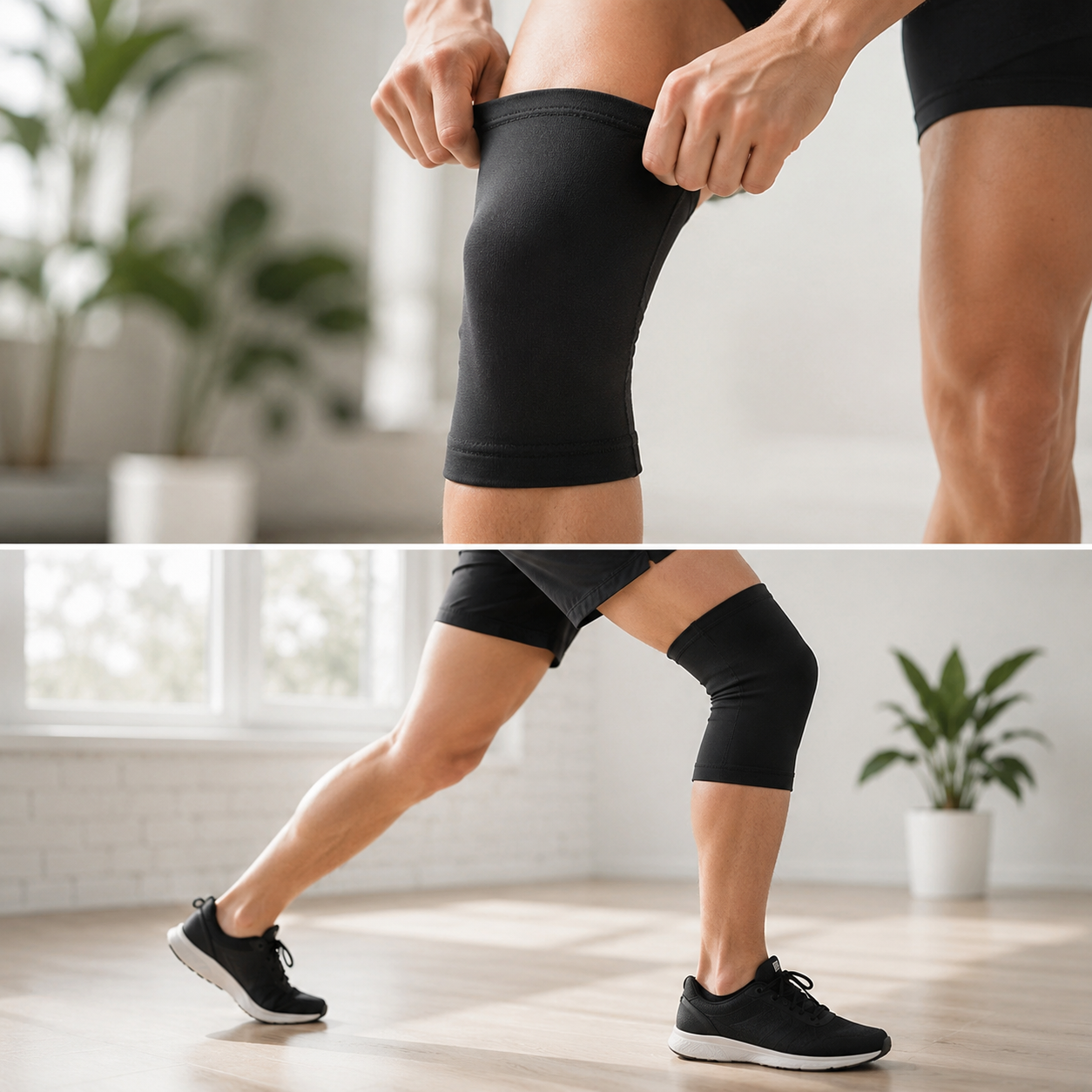 KnieZorg kniebrace voor steun, compressie en stabiliteit